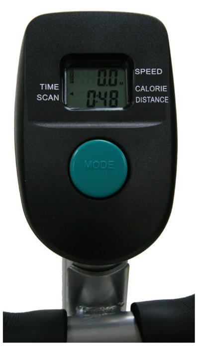The display console is useful for providing basic feedback on your workout, including time, distance, and speed