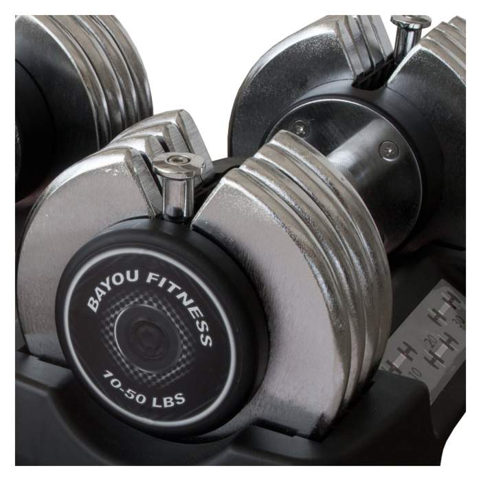 Bayou Fitness Adjustable Dumbbells