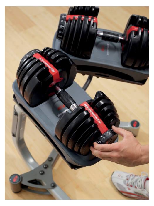 Bowflex SelectTech Adjustable Dumbbells