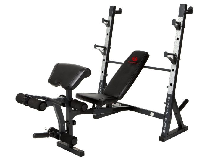 Marcy Diamond MD 857 Olympic Surge Bench