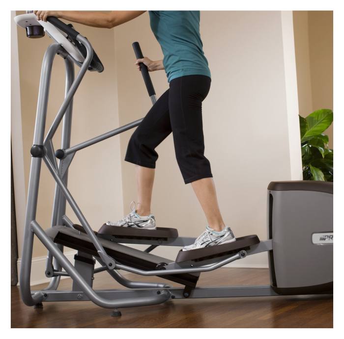 The Precor EFX 5.23 provides a useful collection of preset training programs