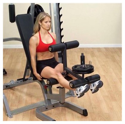 The Body Solid Series 7 GS348P4 also includes the popular GFID-71 weights bench