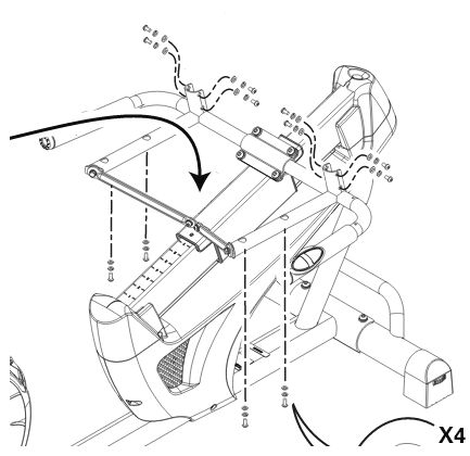 The easy-to-follow instructions makes it quick and easy to assemble the Schwinn 230
