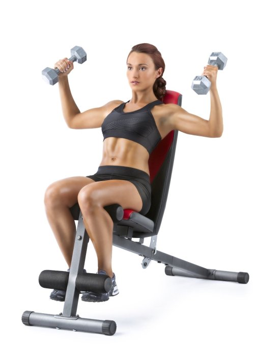 With a number of flat, incline, and decline positions to choose from, this helps to develop and shape specific muscle groups the way you want