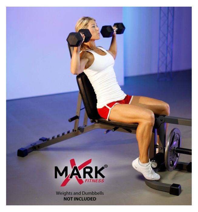 The height of the bench is slightly more than similar models, which is why the U-shape of the base frame can be so useful