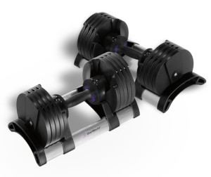 StairMaster Pair of TwistLock Adjustable Dumbbells
