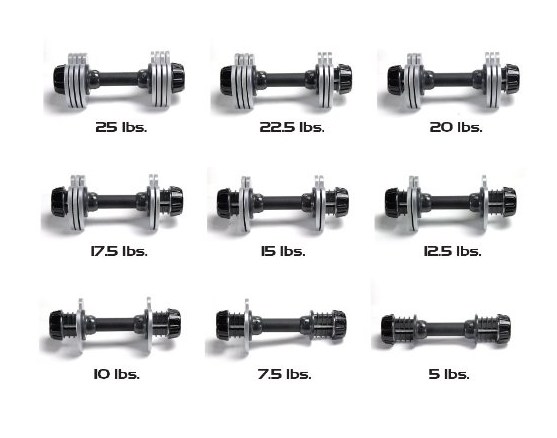Stamina Versa-Bell II Adjustable Dumbbells