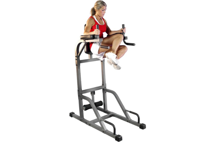 Strengthen and Tone Your Abs on the Xmark Dip Stand