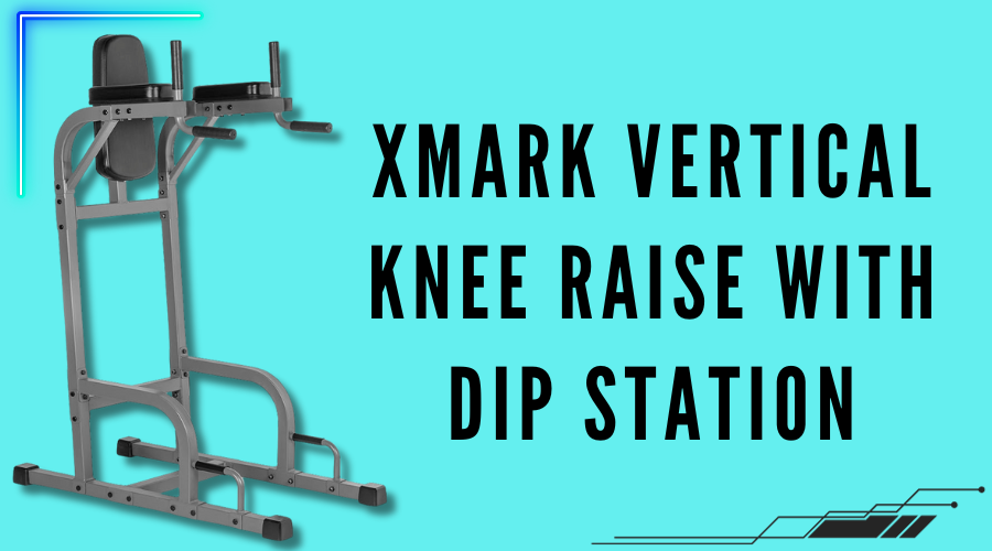 XMark Captain’s Chair with Dip Stand & Push-Up Station