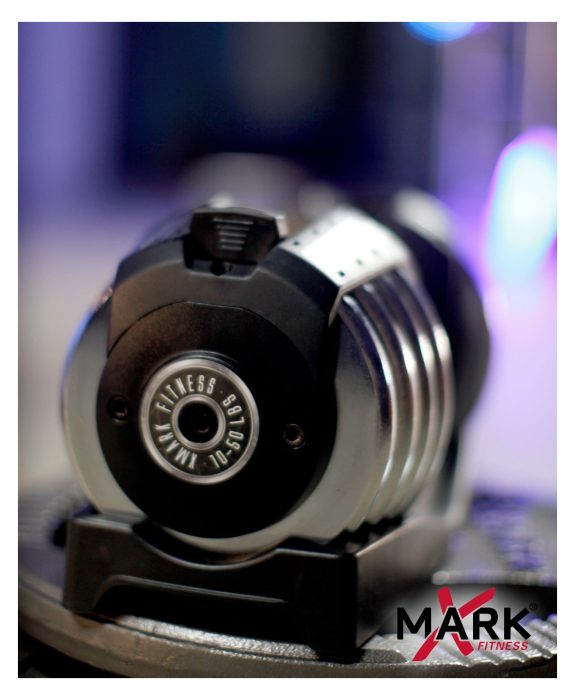 XMark 50 lb. Adjustable Dumbbell