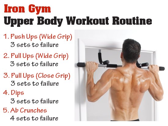 Iron Gym Workout routine
