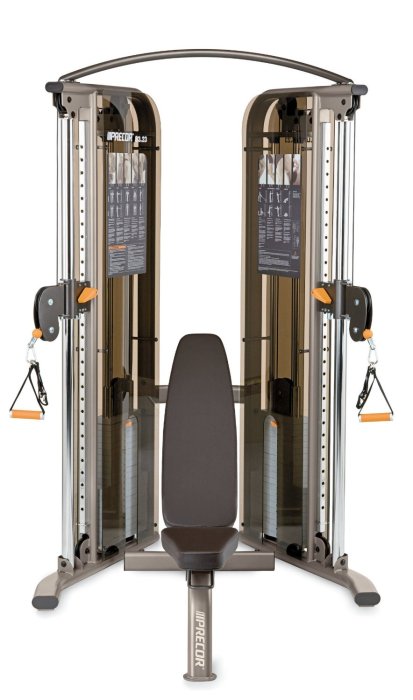 Precor S3.23 Functional Trainer and Bench Combo