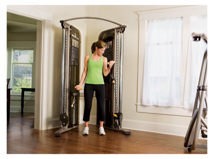 Precor S3.23 Functional Trainer and Bench Combo