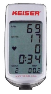 Keiser M3 display console