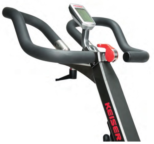 Keiser M3i handlebars