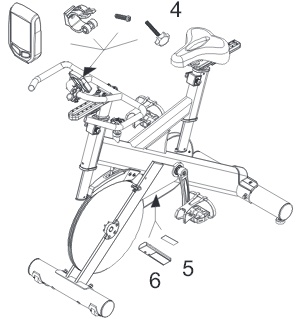 The assembly instructions in the SB700 user manual are very simple to follow