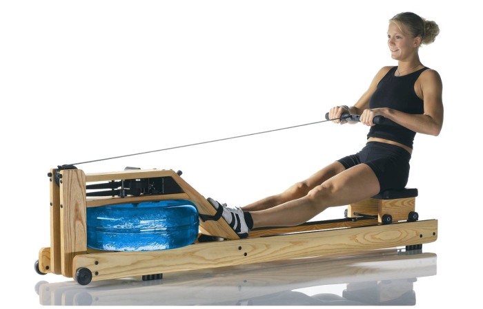 WaterRower Natural Rowing Machine in Ash Wood with S4 Monitor