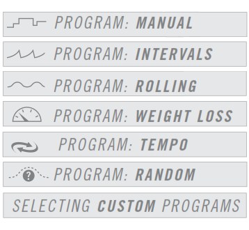 Despite only having 8 workout programs, many also have a wide variety of difficulty levels