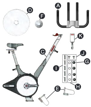 The user manual provides a full parts list, with full colour photos used to make each step easy to follow