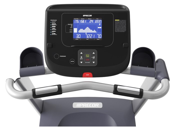 The TRM 211 display console features intuitive button placement and a streamlined design