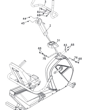 Much of the bike arrives pre-assembled, resulting in a recommended assembly time of around 30 minutes