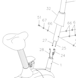 The user manual provides clear instructions for each step of the assembly, including the connection of the tension cable