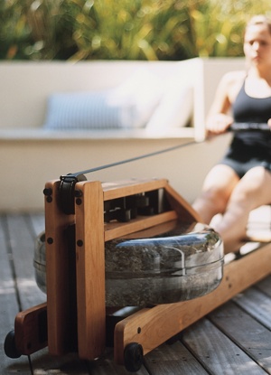 WaterRower Natural Rowing Machine in Ash Wood with S4 Monitor