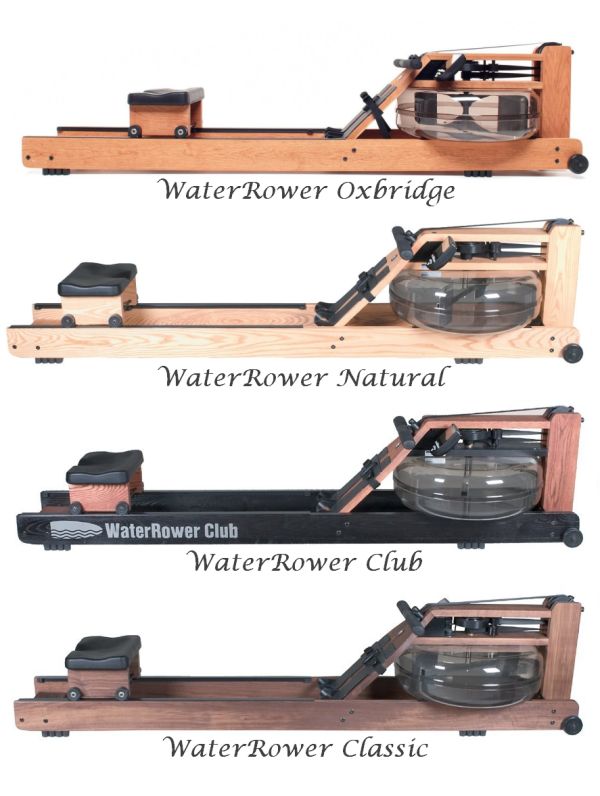 Different types of WaterRower