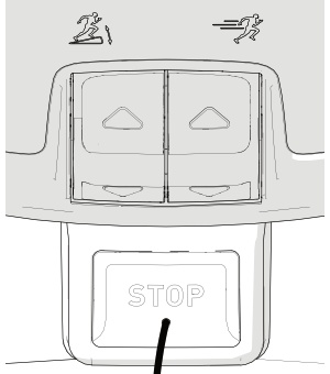 A safety key, key sequence pass code, and extended hand rails are just a few of the safety features available