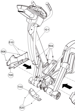You can choose to assemble the elliptical yourself, or pay an additional cost for Yowza's home assembly service