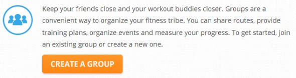 Group creation is quick and easy