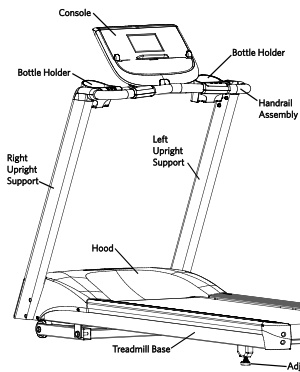 The user manual for the TRM 211 features exploded drawings and full textual explanations of each step in the assembly
