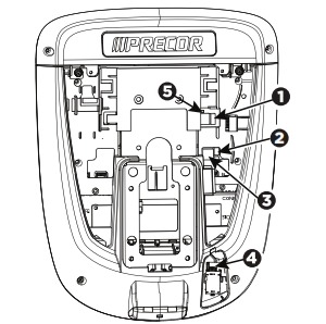 Assembly instructions are mostly for connecting the wires from the base frame to the console