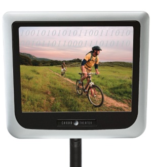 Precor's Personal Viewing System from Cardio Theater