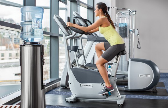 Workout program with the UBK 615 upright bike