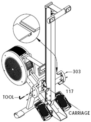 Assembly instructions for the R100 are split into sections to make them easier to follow