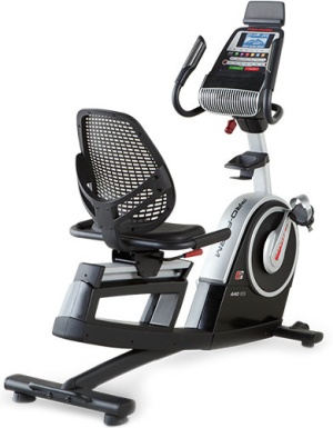 The ProForm 440 ES is our best recumbent bike under $600