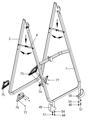 Assembly instructions for the Gravity 3000 include clear steps to follow and detailed parts drawings