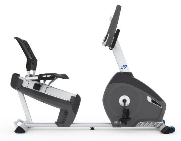 A well cushioned, contoured seat provides added comfort compared to indoor cycling bikes