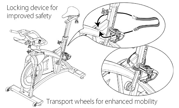 A simple safety clip prevents injury in home environments around young children