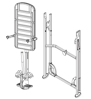 The IFT 4000 can lay almost flat with a small amount of disassembly