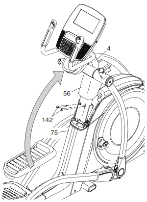 SNAP assembly reduces the time it takes to setup the NordicTrack Elite 16.9 elliptical