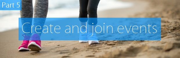 How to join and create cycling events with MapMyWalk