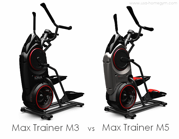 Bowflex Max Trainer M3 vs. Max Trainer M5