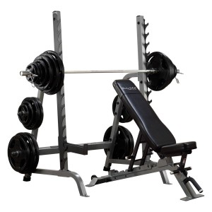 Body Solid SDIB370 Bench Rack Combo