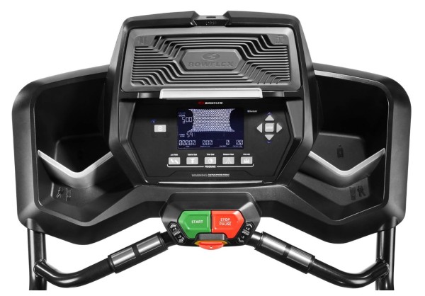 The TreadClimber TC200 console features a USB port for workout data export