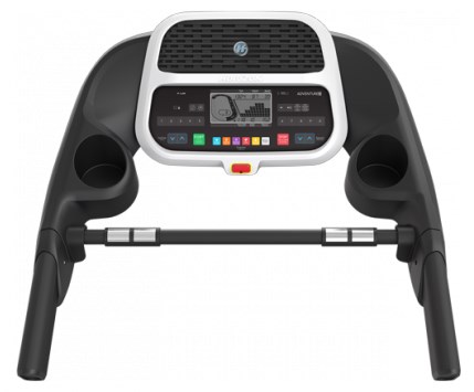 The Adventure 3 treadmill features an extra-wide LCD display screen