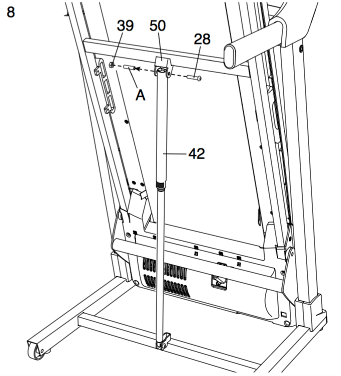 The ProForm 5.0 ZLT user manual includes step-by-step assembly instructions