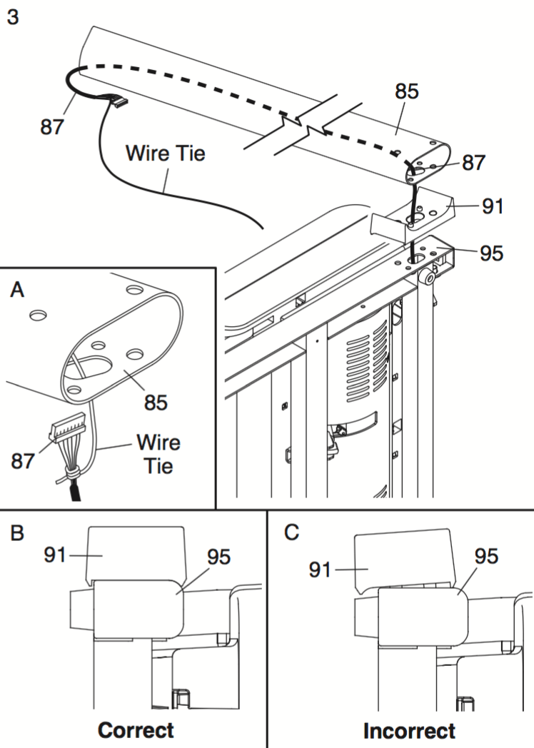 The ProForm 790 T user manual includes step-by-step assembly instructions