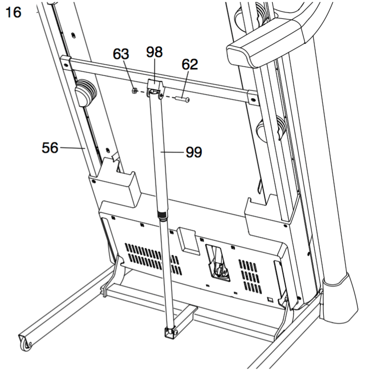 The ProForm Endurance S7 treadmill user manual includes step-by-step assembly instructions
